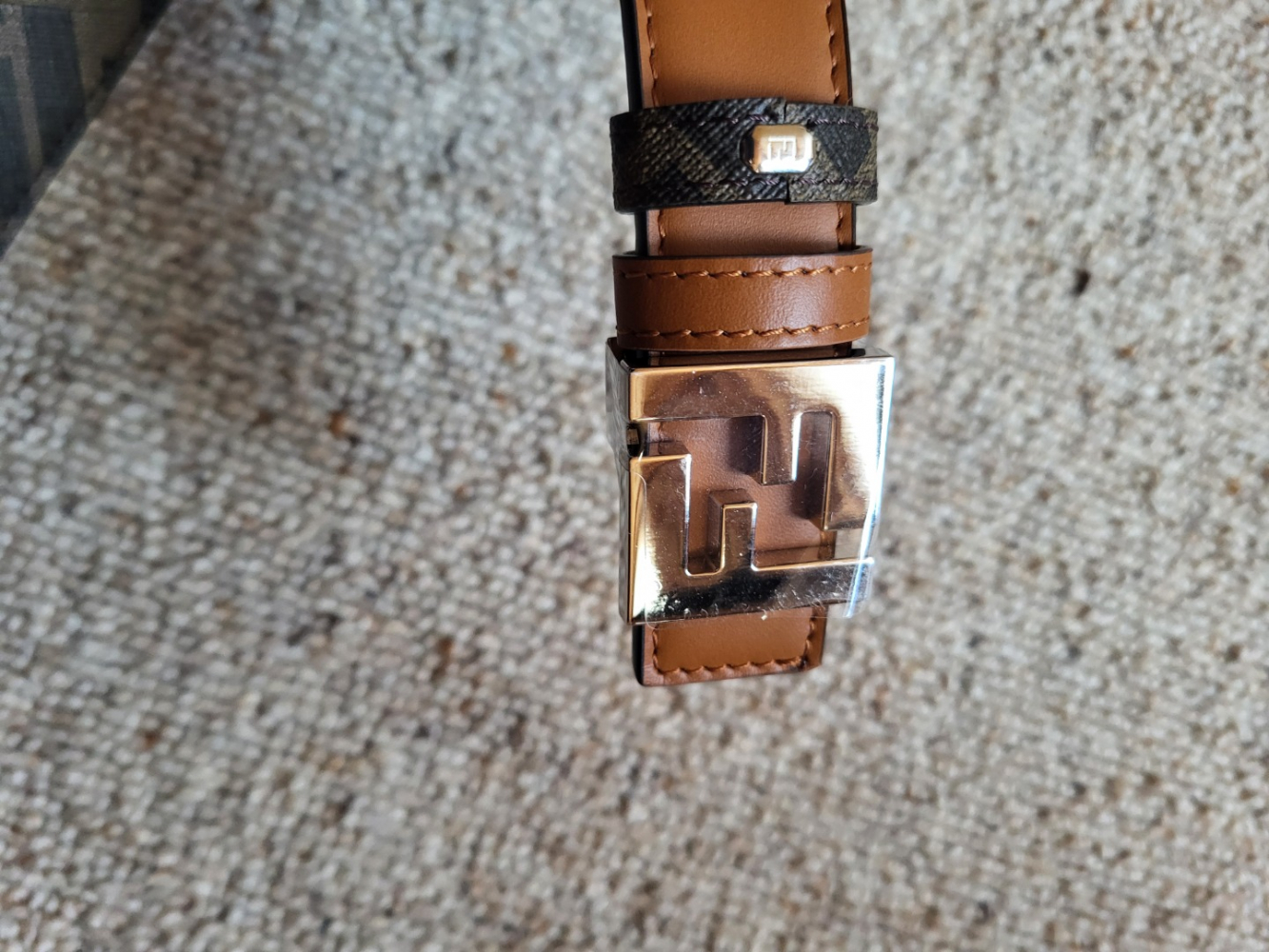 Fendi FF Reversible Belt