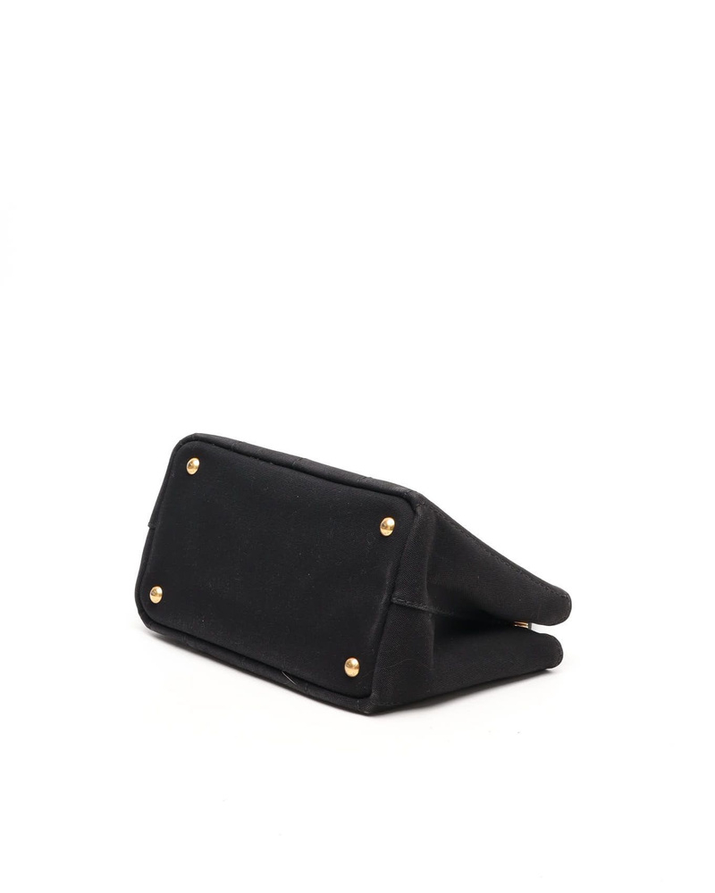 Prada Small Canapa Tote Bag