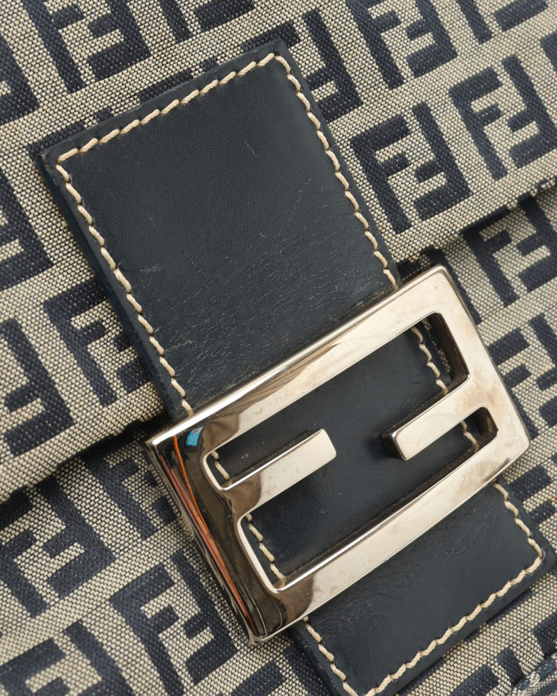 Fendi Zucchino Baguette Bag