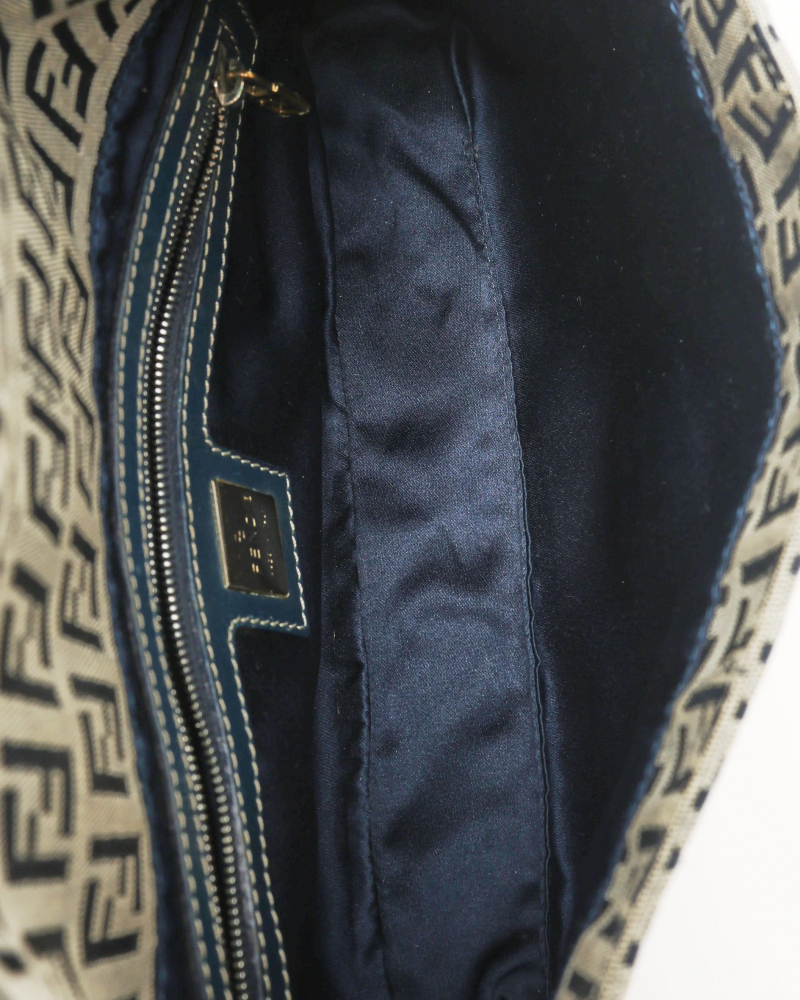 Fendi Zucchino Baguette Bag