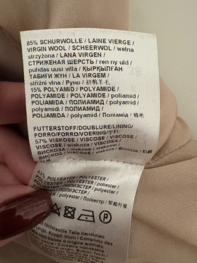 Luisa Cerano Hellrosa Mantel