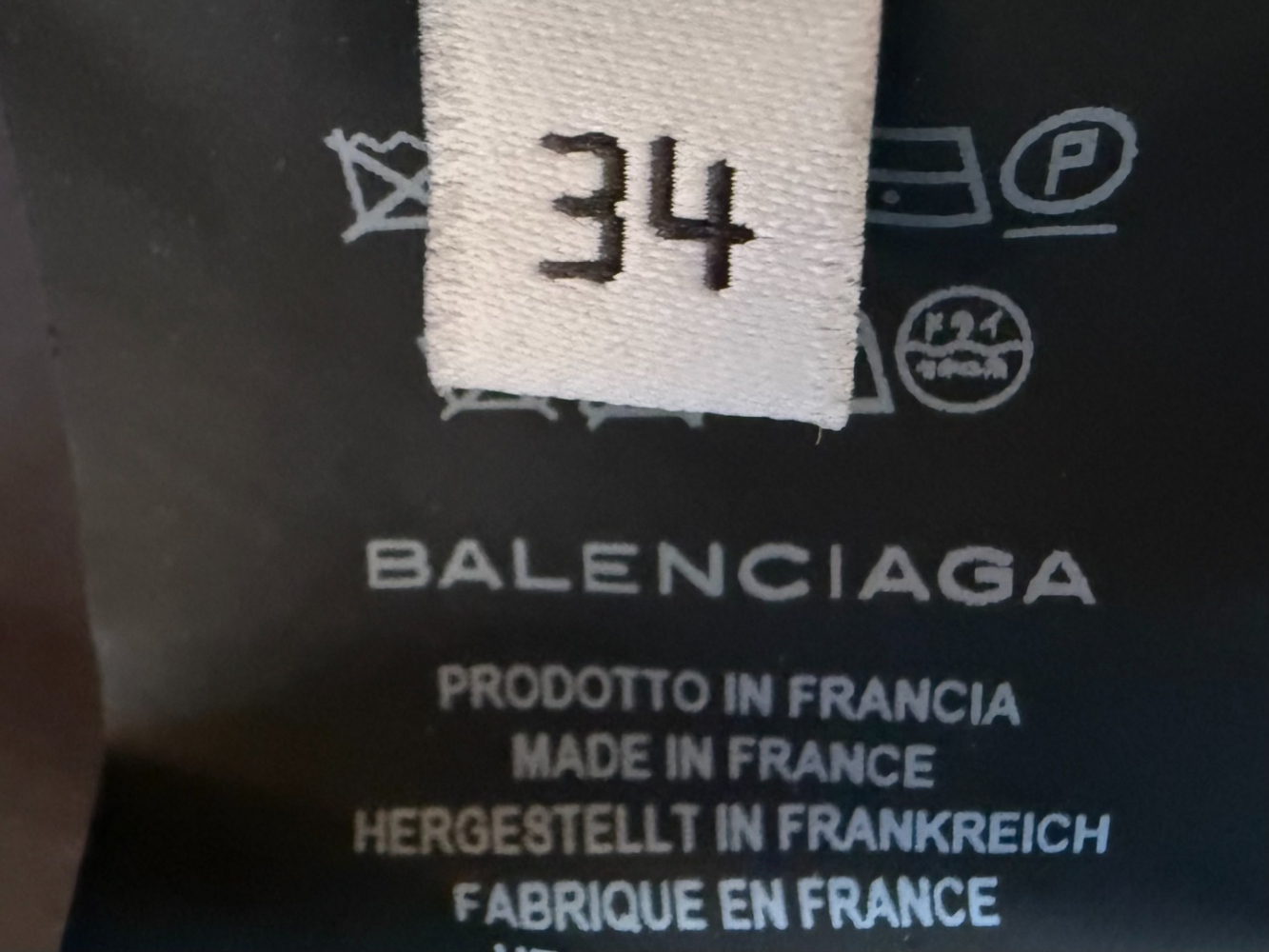Balenciaga Top asymétrique en stretch