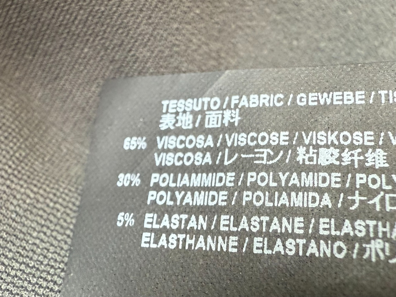 Balenciaga Top asymétrique en stretch