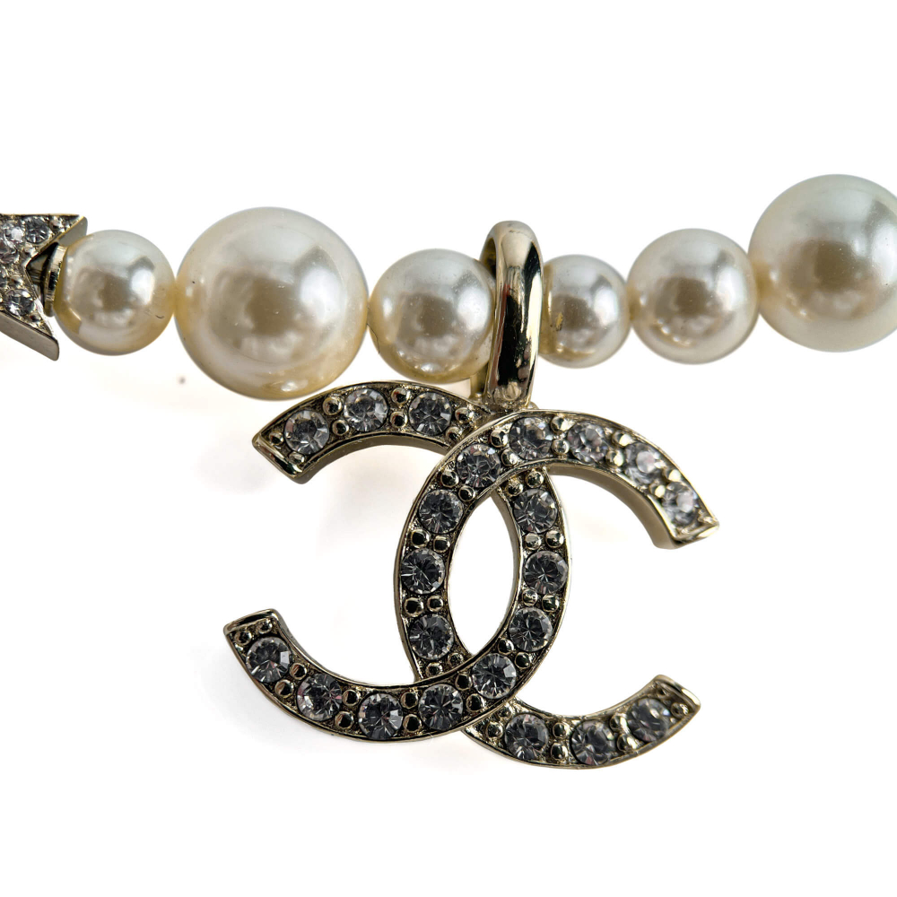 Chanel CC Metal Choker Gold