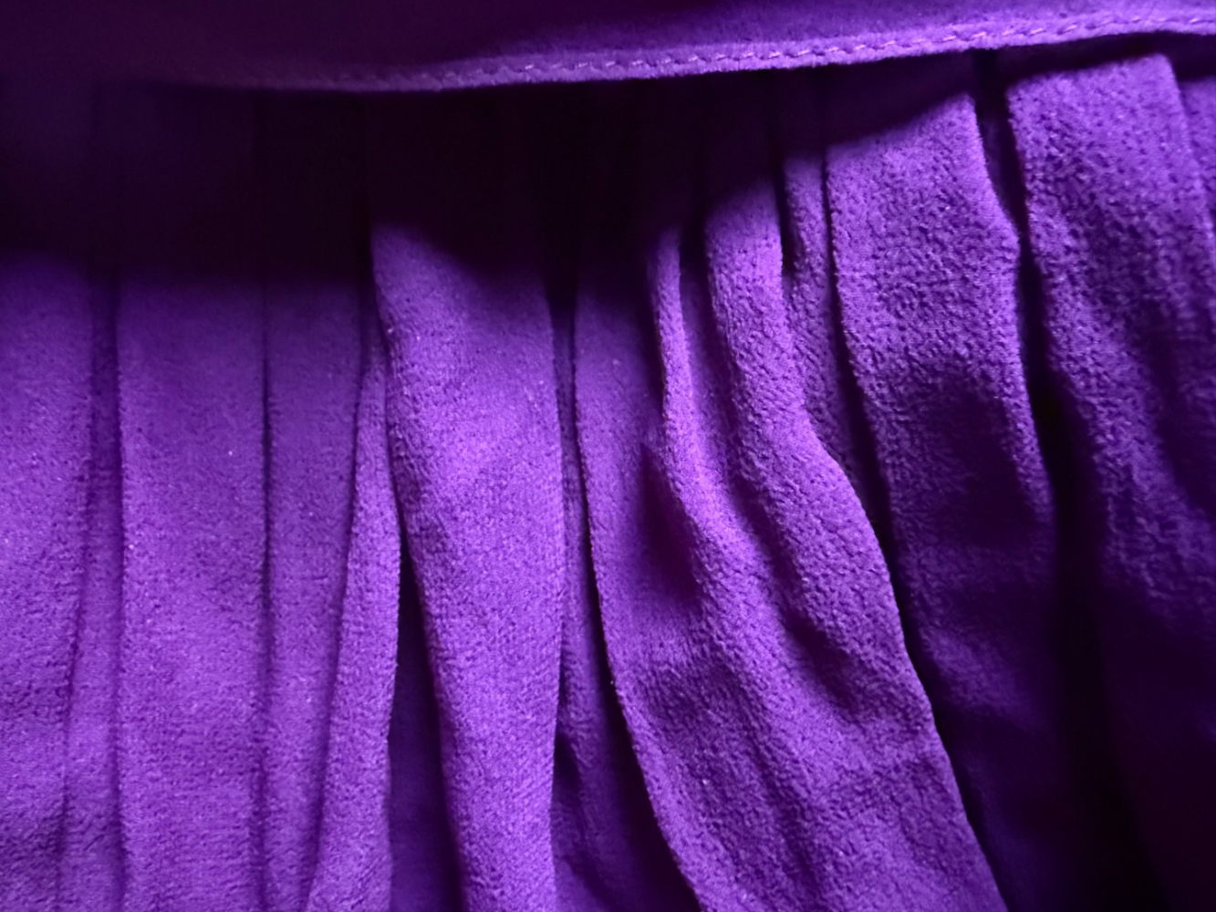 Max Mara Combinaison fluide en soie violette Pianoforte