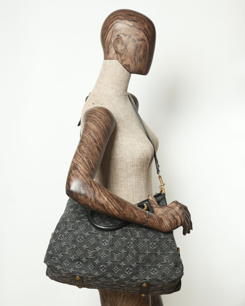 Louis Vuitton Monogram Denim Neo Cabby GM Bag