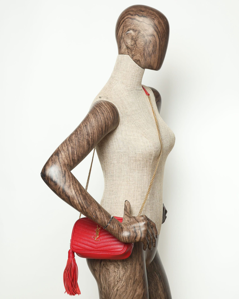 Saint Laurent Lou Lou Camera Tassel Bag