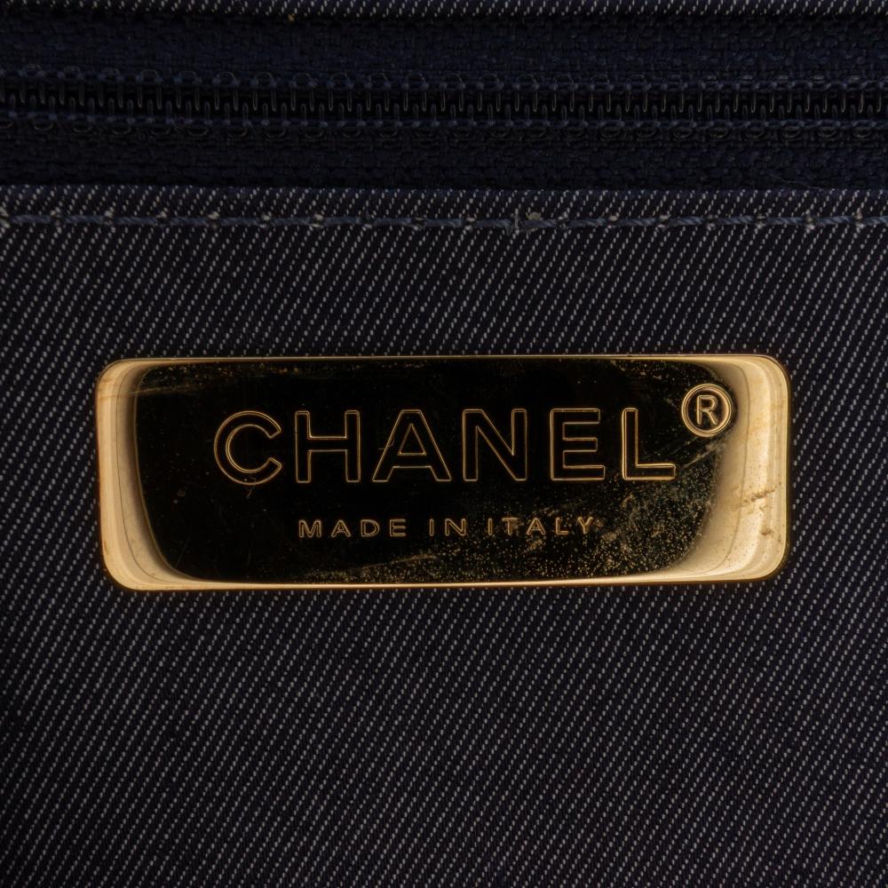 Chanel B Chanel White Ivory Calf Leather Crumpled skin En Vogue Rope Satchel Italy