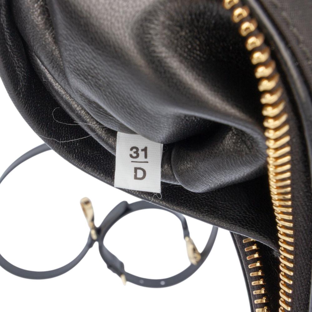 Prada B Prada Black Nylon Fabric Small Re and Leather Arque Satchel Italy