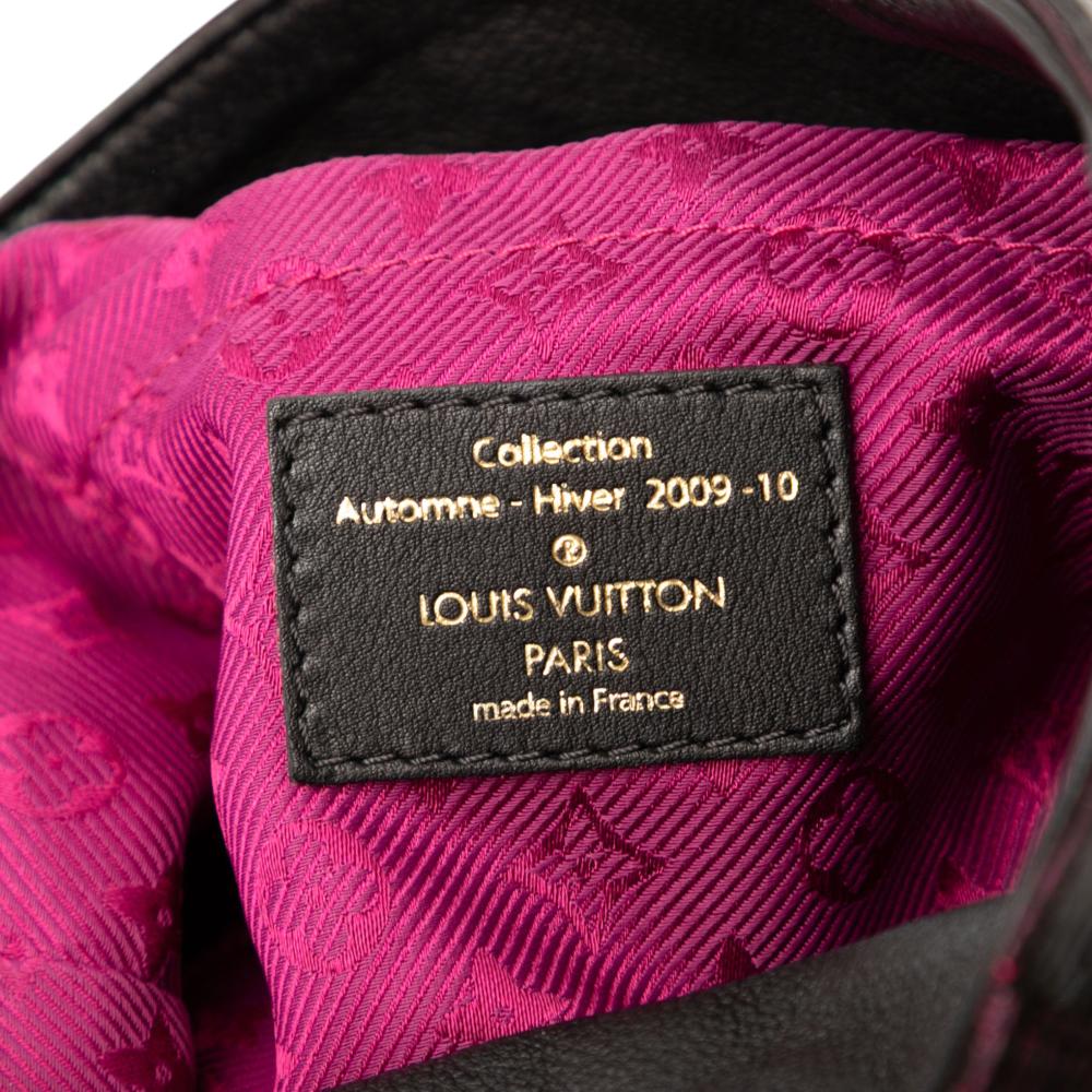 Louis Vuitton AB Louis Vuitton Purple Jacquard Fabric Limited Edition Metallic Double Jeu Neo Alma Tote France