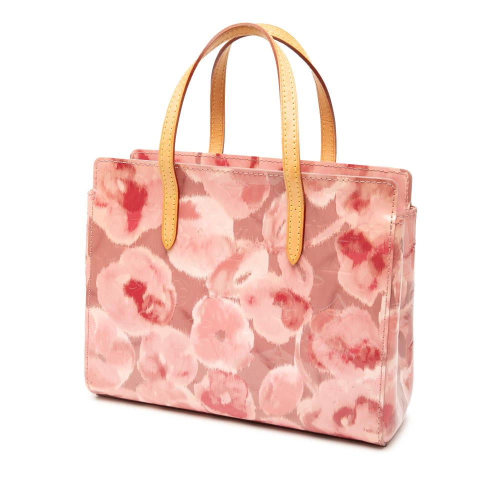 Louis Vuitton B Louis Vuitton Pink Vernis Leather Leather Monogram Vernis Ikat Catalina BB France