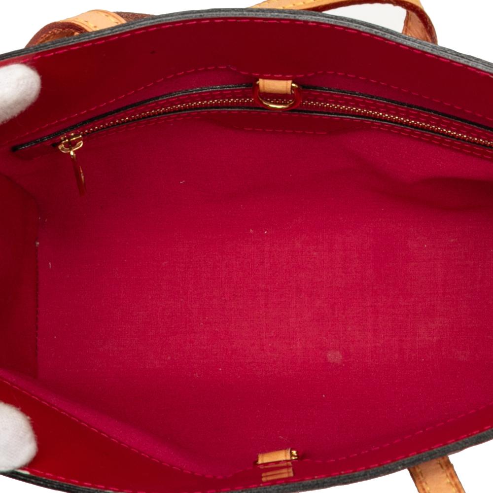 Louis Vuitton B Louis Vuitton Red Vernis Leather Leather Monogram Vernis Catalina BB France