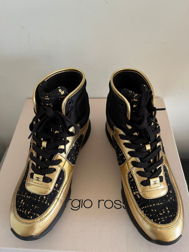 Chanel Stiefeletten aus Leder