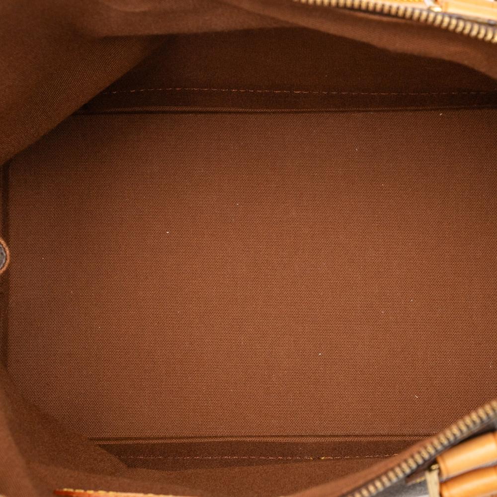 Louis Vuitton B Louis Vuitton Brown Monogram Canvas Fabric Monogram Alma PM France