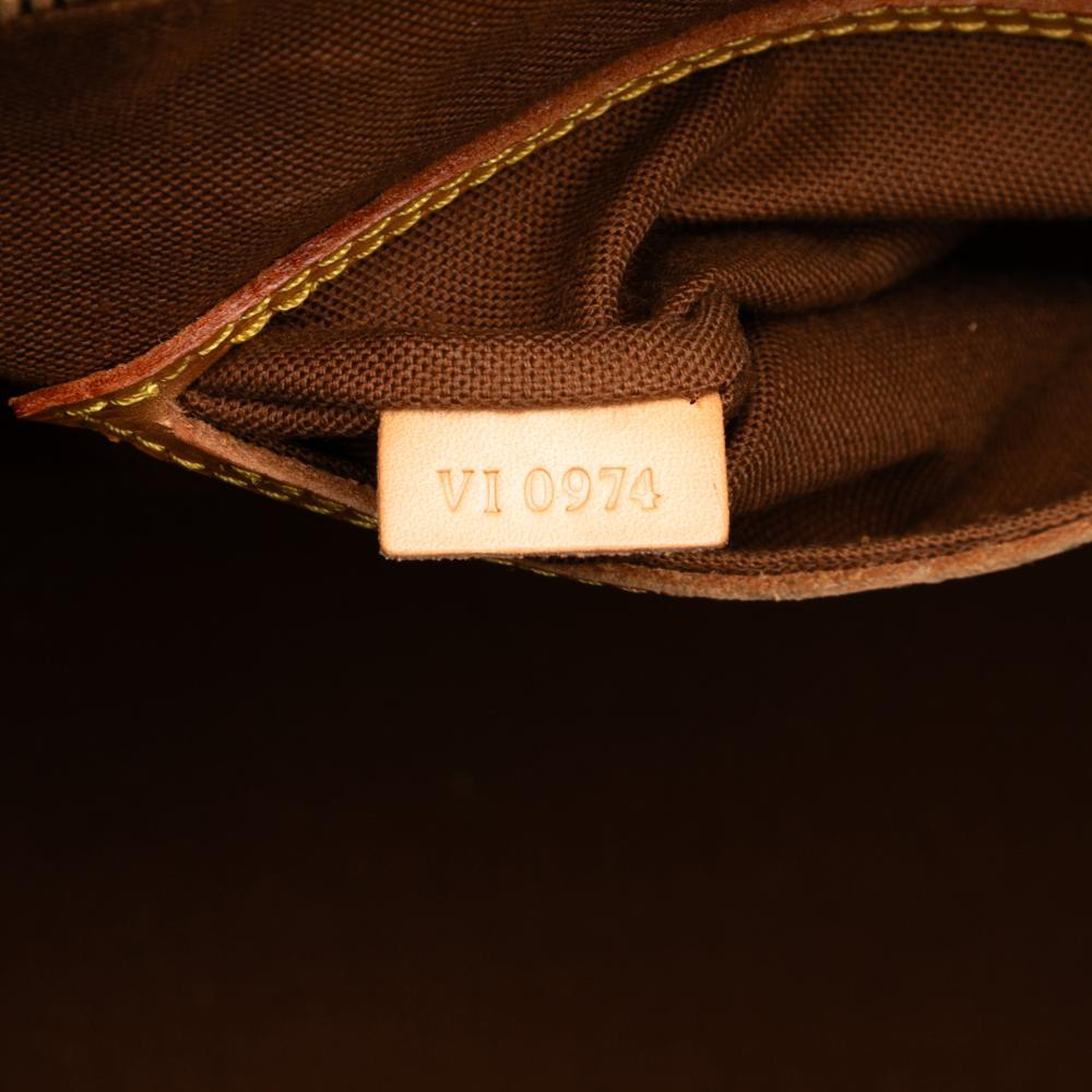 Louis Vuitton B Louis Vuitton Brown Monogram Canvas Fabric Monogram Alma PM France