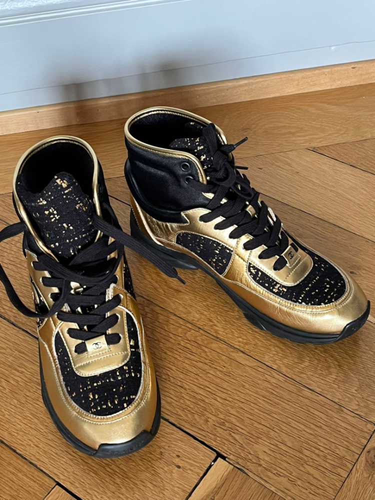 Chanel Stiefeletten aus Leder