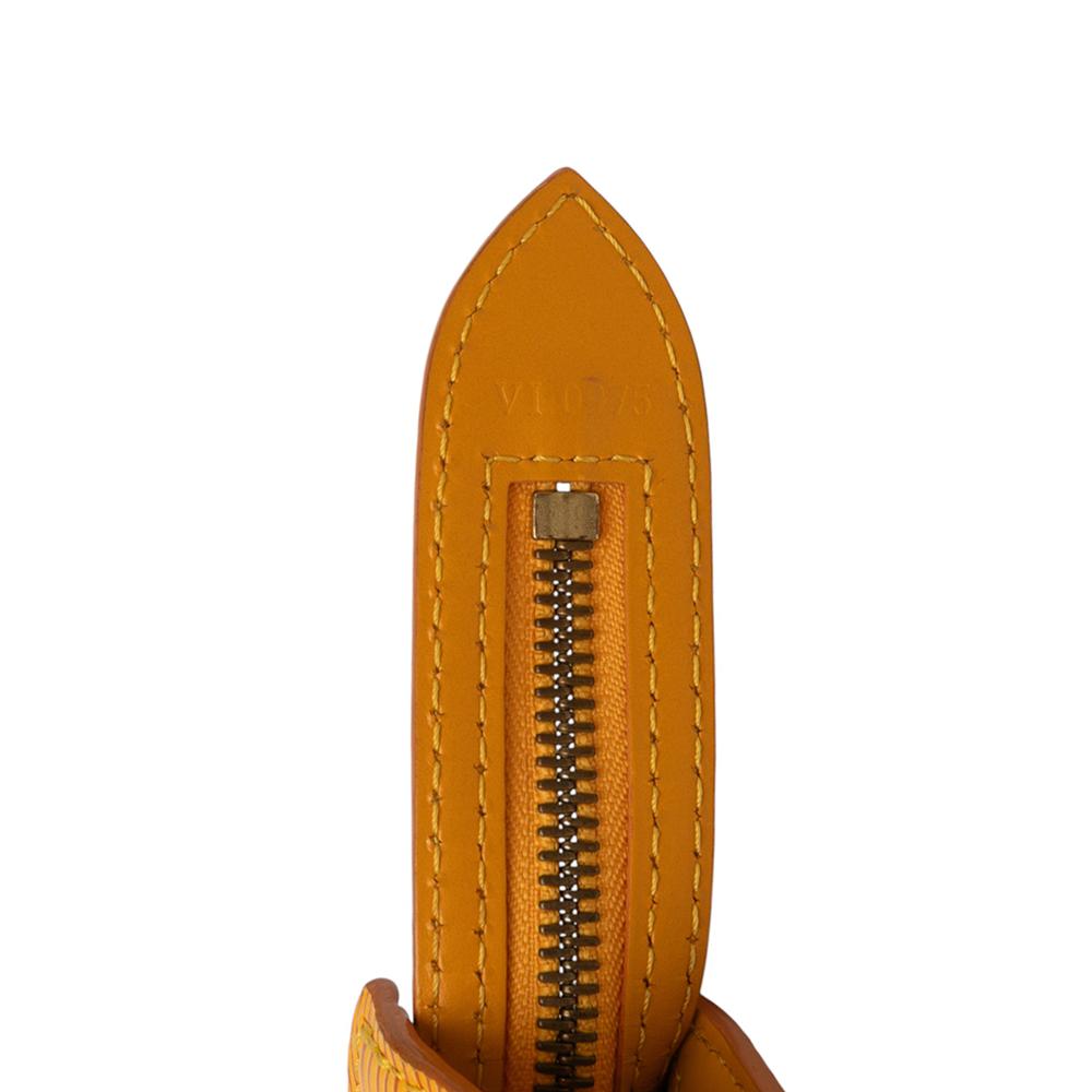 Louis Vuitton B Louis Vuitton Yellow Epi Leather Leather Epi Saint Jacques PM Short Strap France