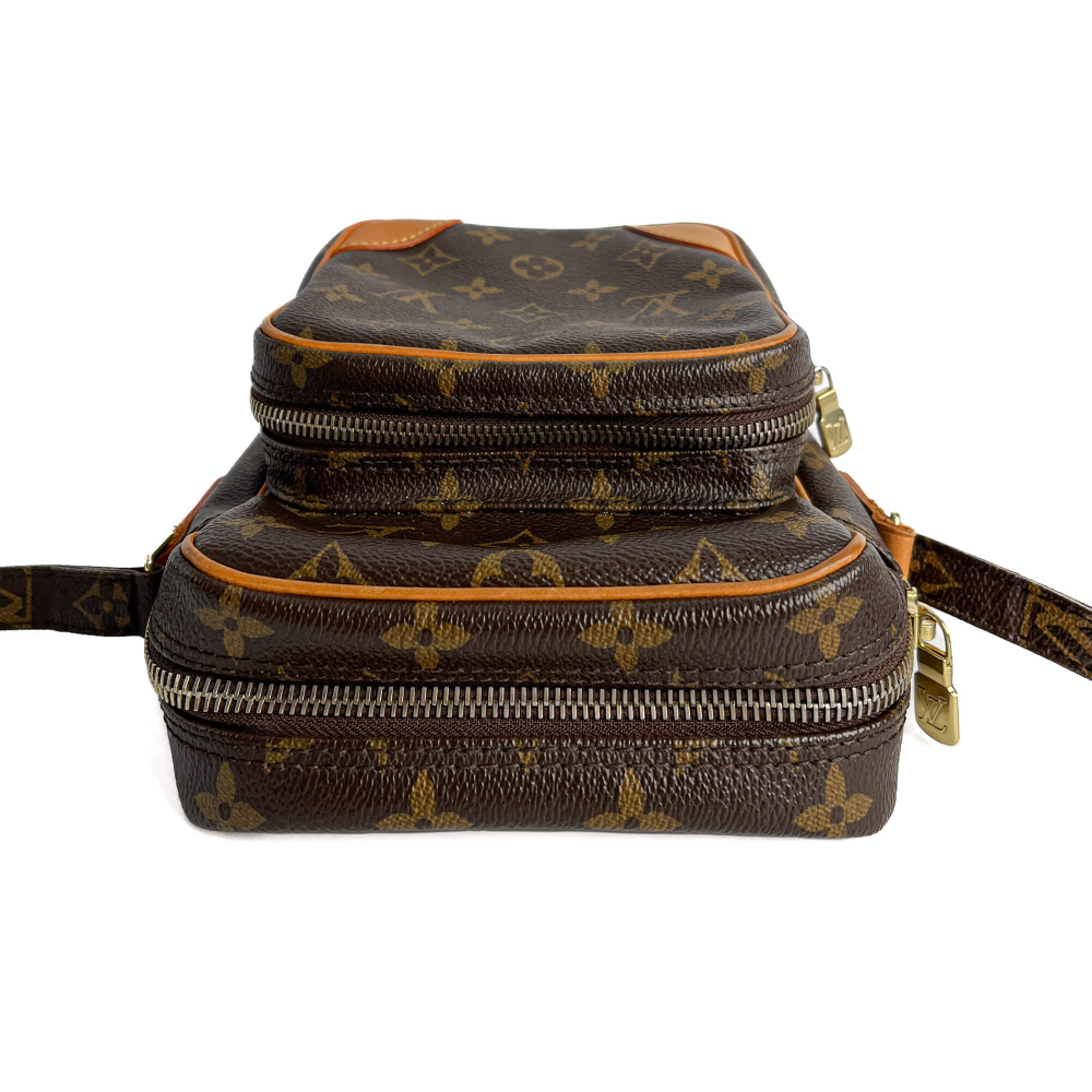 Louis Vuitton Amazone Canvas Crossbody Brown
