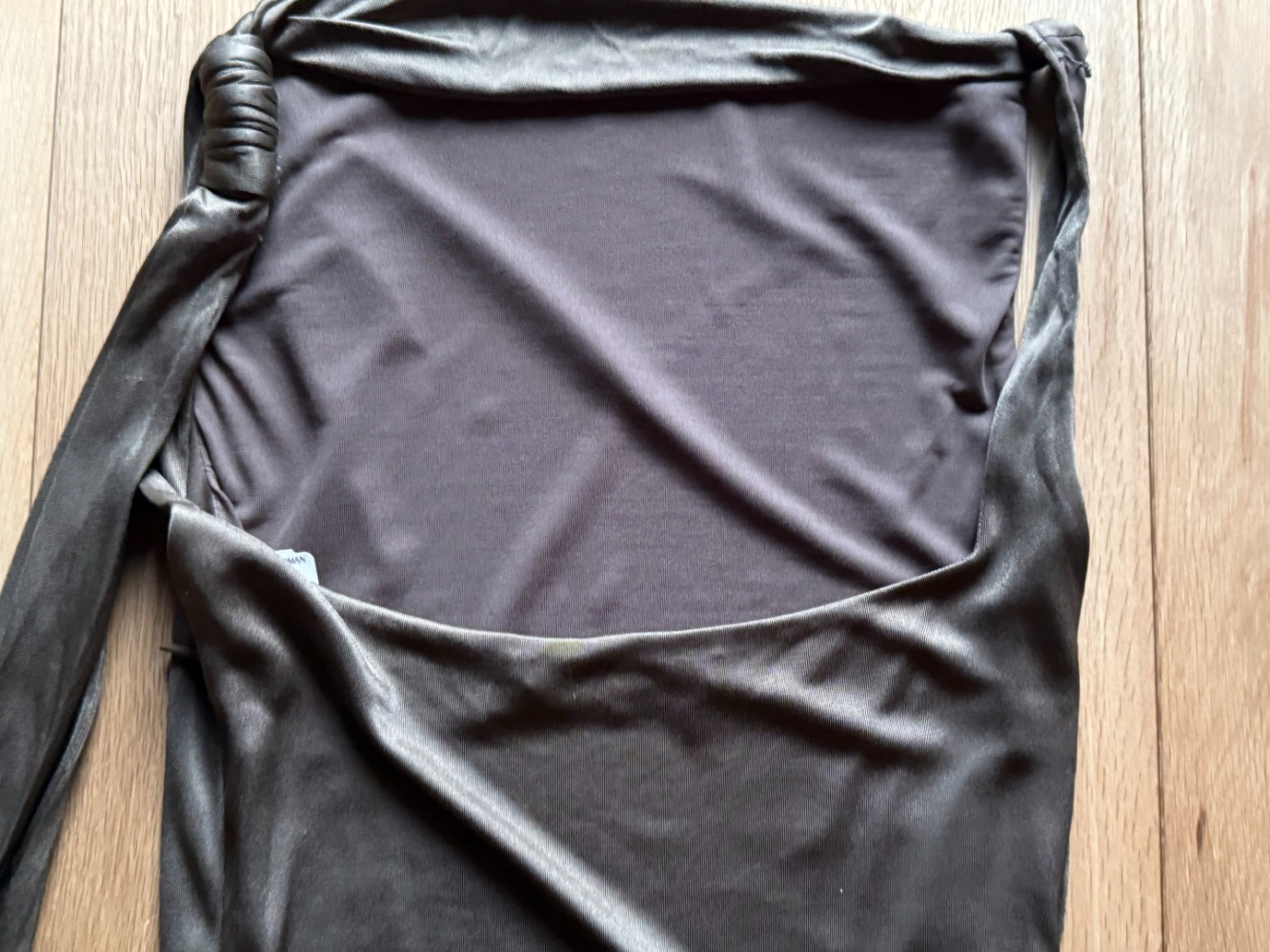 Gucci Slinky Gucci dress with tie