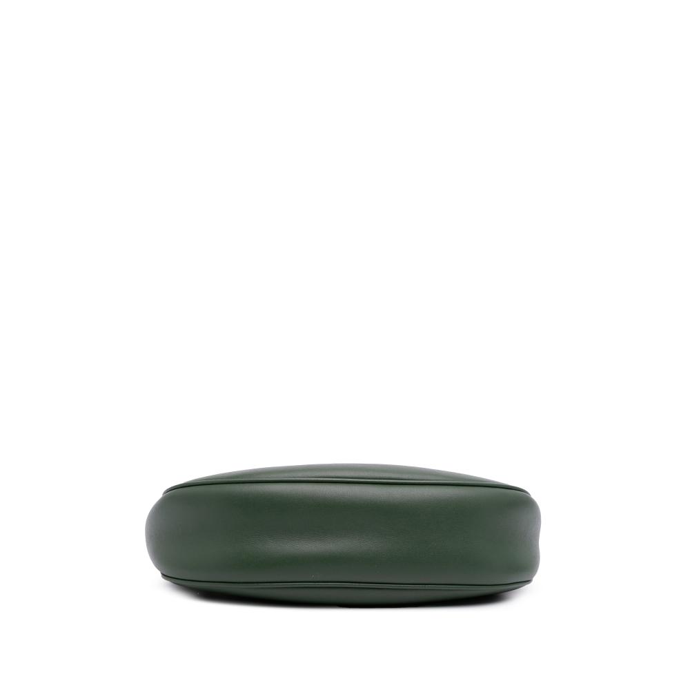 Celine AB Celine Green Dark Green Calf Leather Ava Shoulder Bag Italy