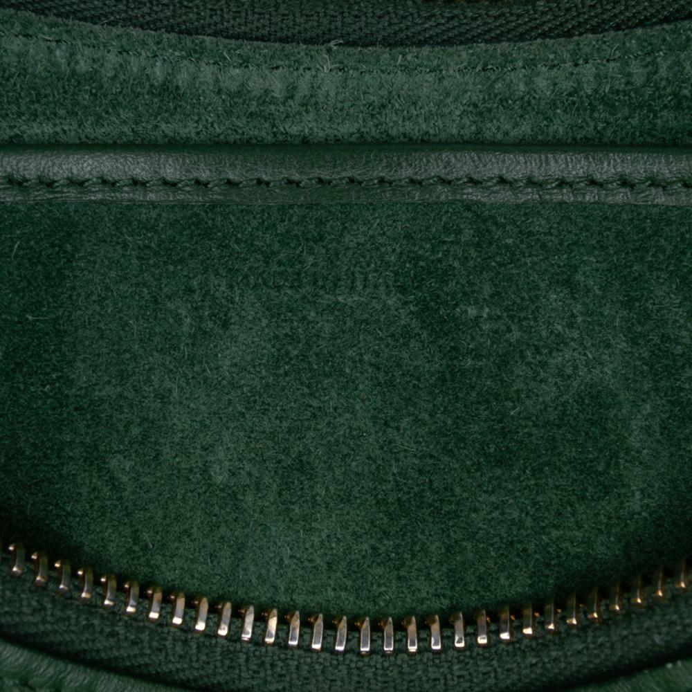 Celine AB Celine Green Dark Green Calf Leather Ava Shoulder Bag Italy