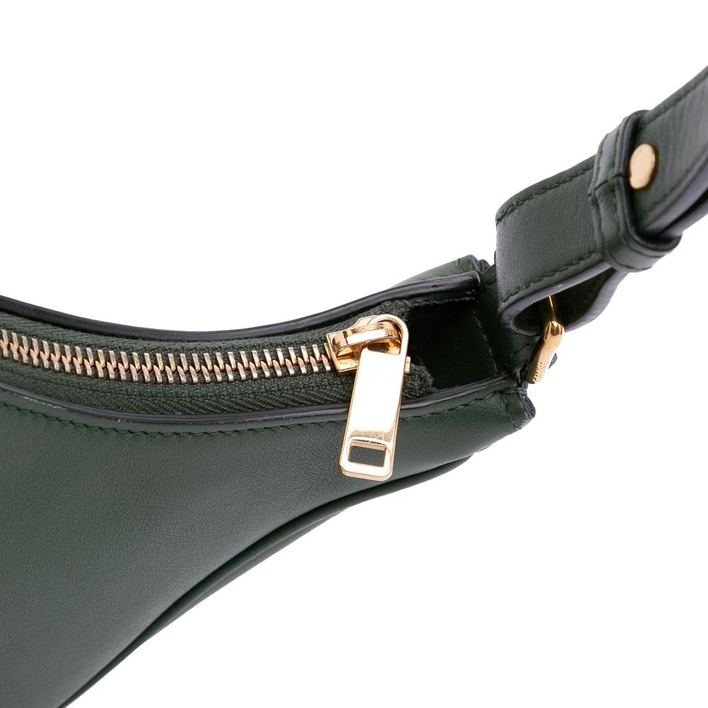 Celine AB Celine Green Dark Green Calf Leather Ava Shoulder Bag Italy