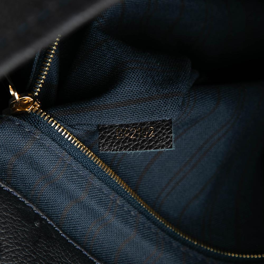 Louis Vuitton B Louis Vuitton Blue Navy Monogram Empreinte Leather Artsy MM Spain