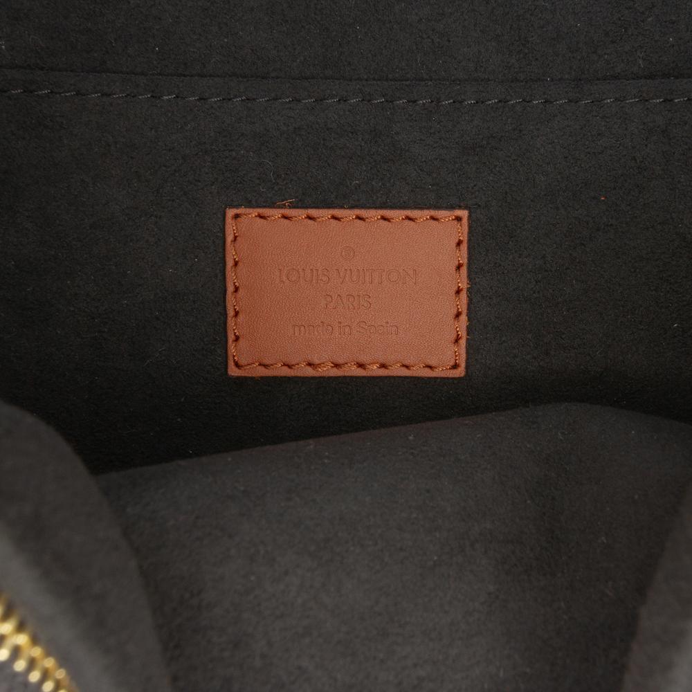 Louis Vuitton AB Louis Vuitton Brown Monogram Canvas Fabric Monogram Reverse Dauphine MM Spain