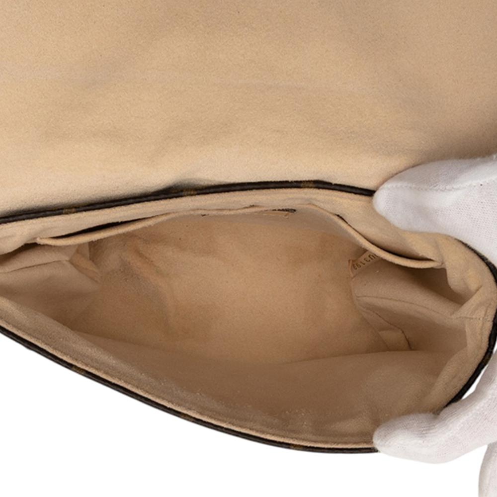 Louis Vuitton B Louis Vuitton Brown with White Monogram Canvas Fabric Monogram Locky BB France