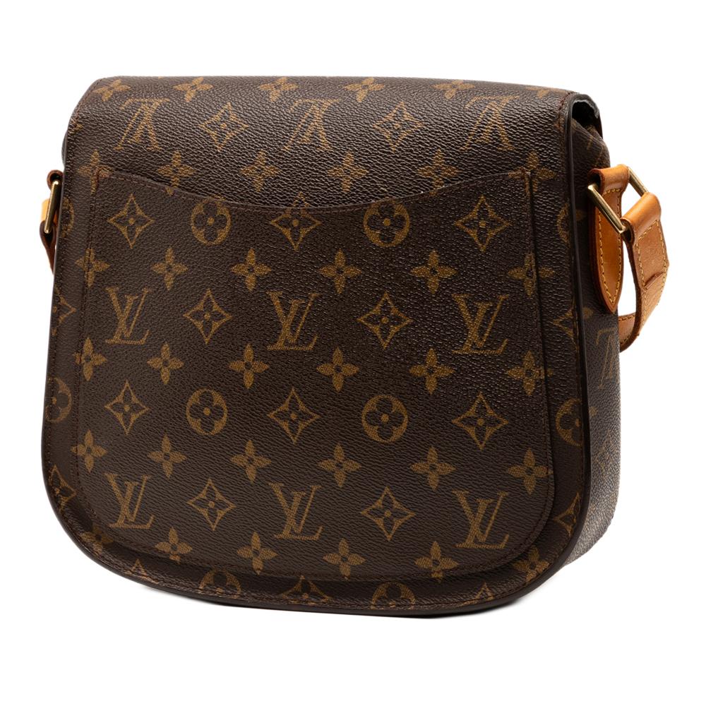 Louis Vuitton B Louis Vuitton Brown Monogram Canvas Fabric Monogram Saint Cloud GM France