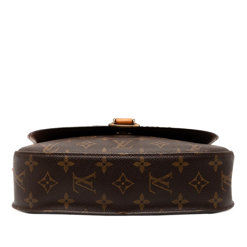 Louis Vuitton B Louis Vuitton Brown Monogram Canvas Fabric Monogram Saint Cloud GM France