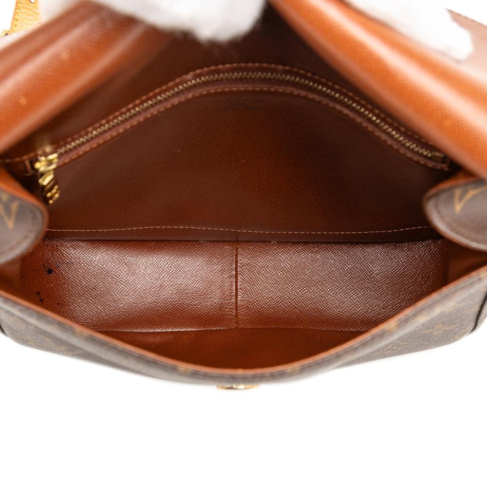 Louis Vuitton B Louis Vuitton Brown Monogram Canvas Fabric Monogram Saint Cloud GM France