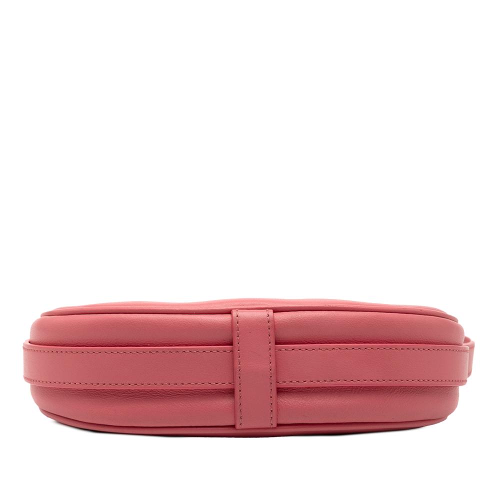 Celine B Celine Pink Calf Leather Ava Shoulder Bag Italy