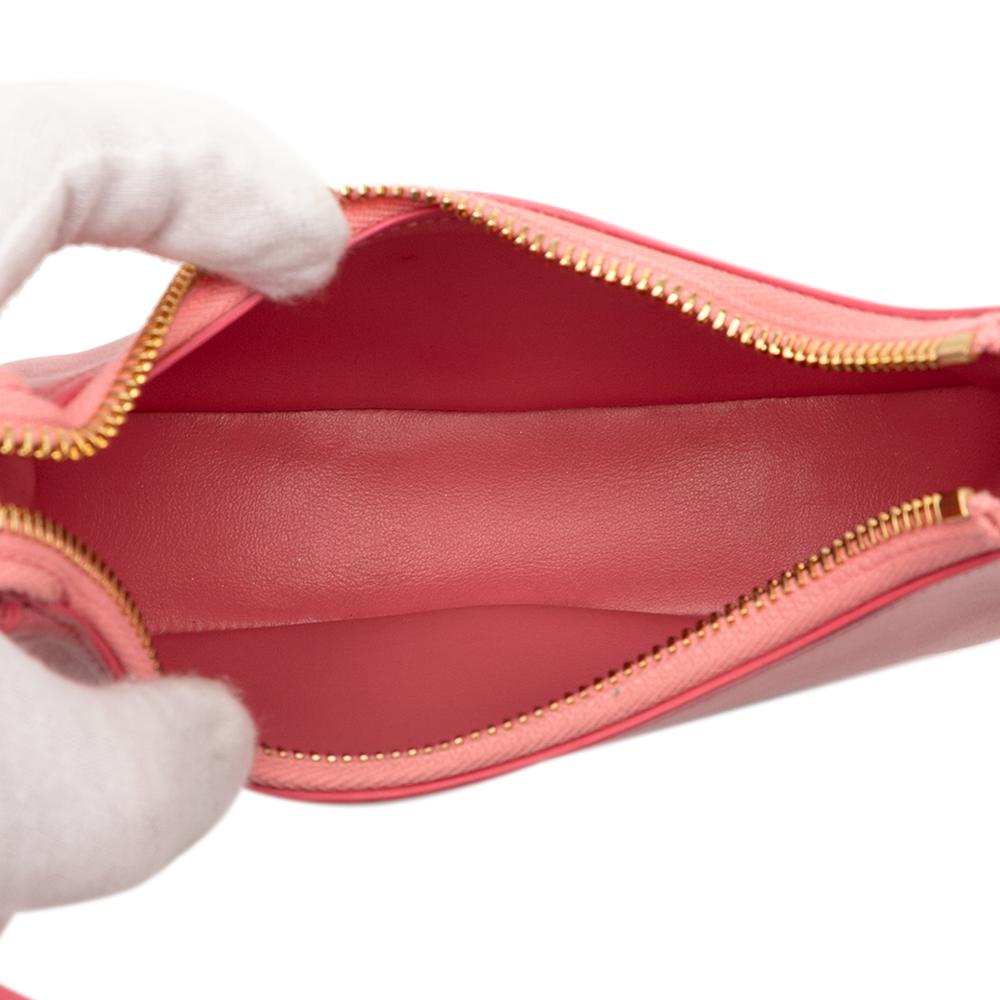 Celine B Celine Pink Calf Leather Ava Shoulder Bag Italy