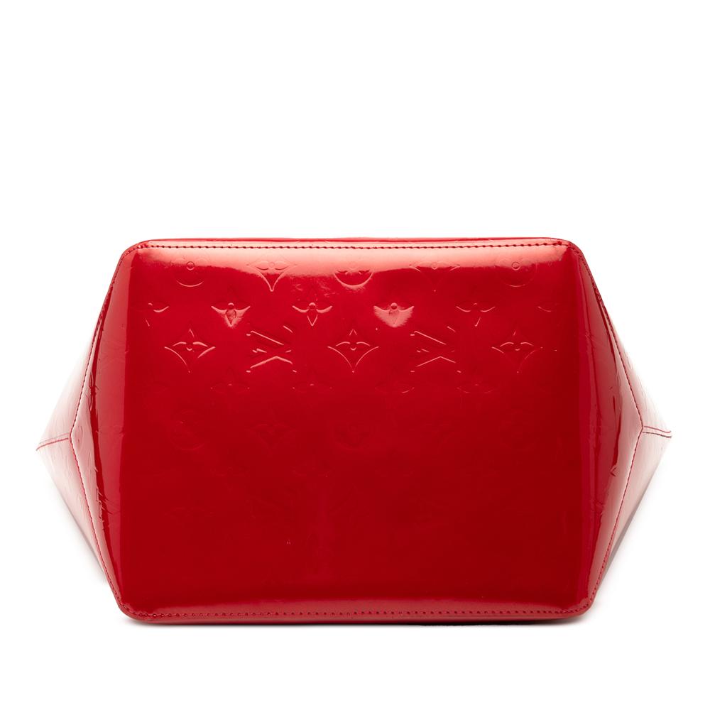 Louis Vuitton B Louis Vuitton Red Vernis Leather Leather Monogram Vernis Bellevue PM France