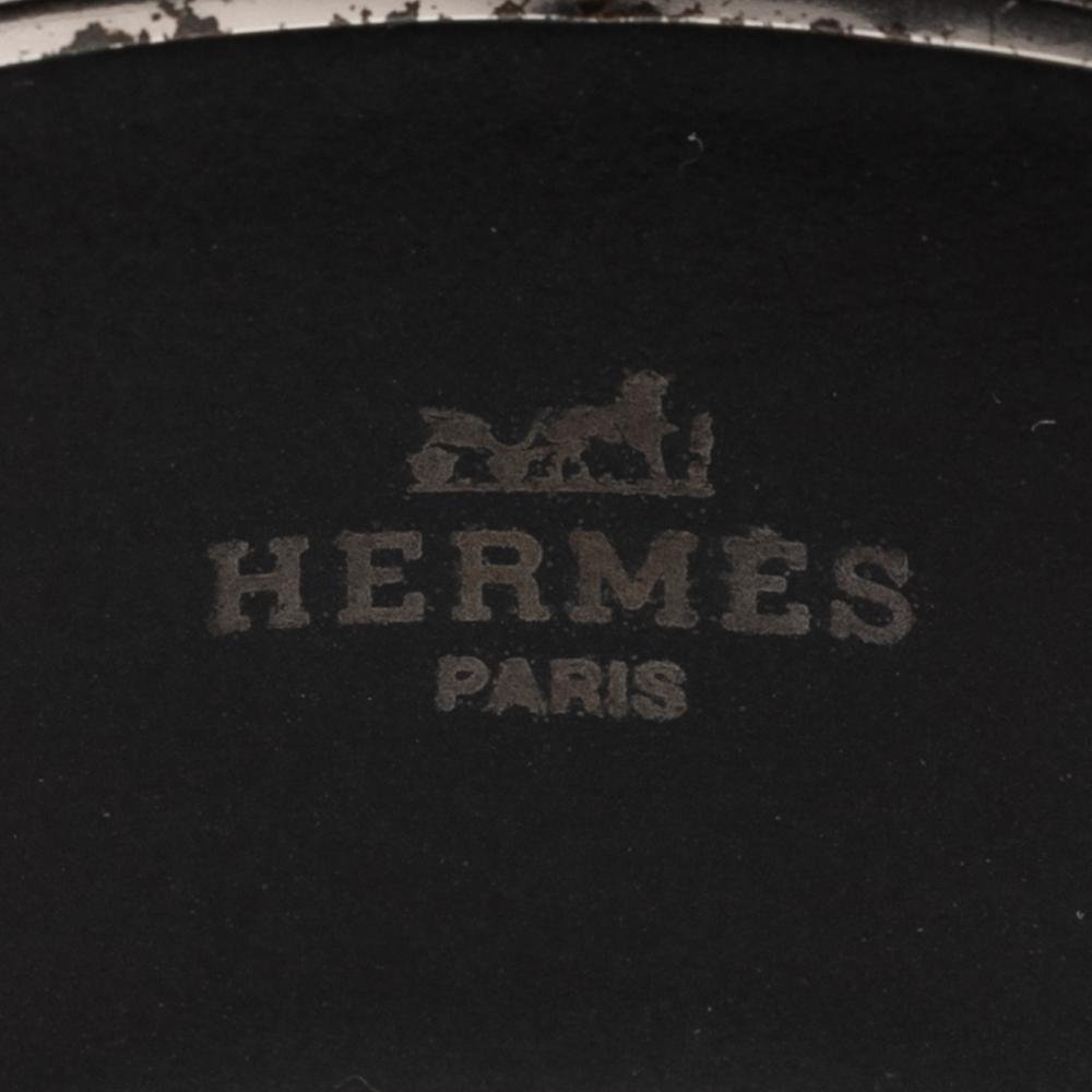 Hermès B Hermès Black Enamel Other Extra Wide Grand Apparat Bangle 65 Austria