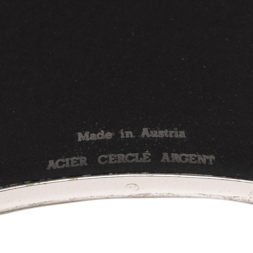 Hermès B Hermès Black Enamel Other Extra Wide Grand Apparat Bangle 65 Austria