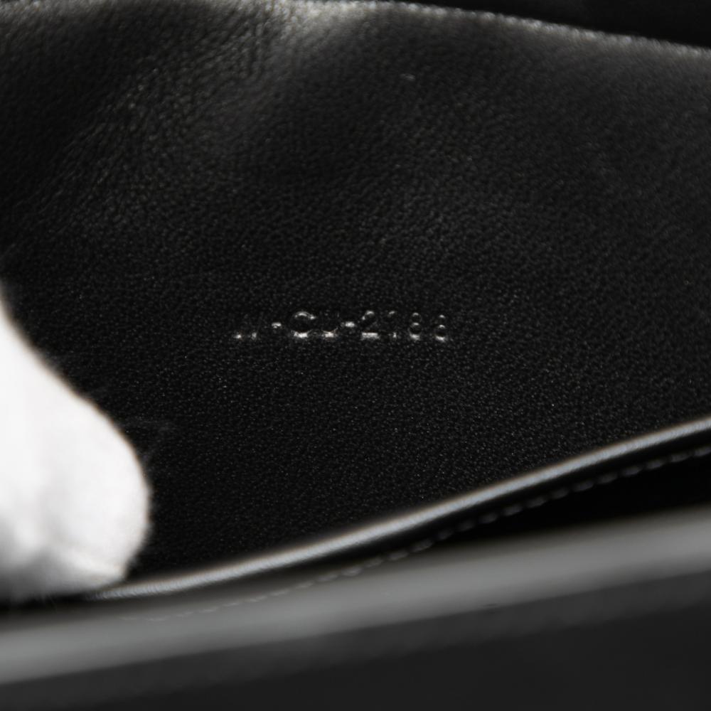 Celine AB Celine White Ivory Calf Leather Nano Tricolor Nubuck and Drummed skin Luggage Tote Italy