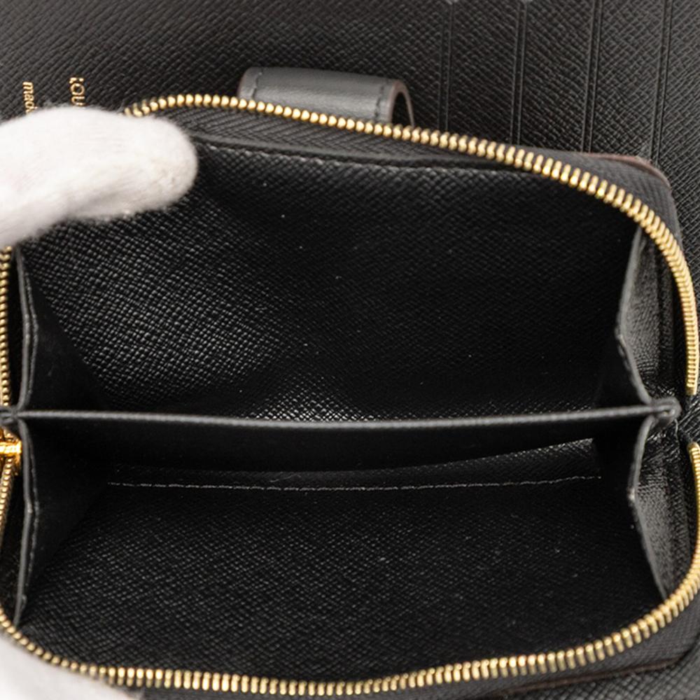 Louis Vuitton B Louis Vuitton Brown Monogram Canvas Fabric Monogram Giant Reverse Juliette Wallet France