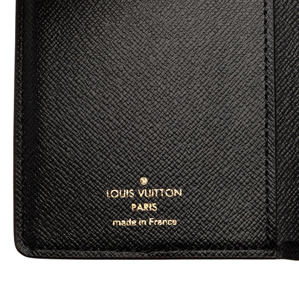 Louis Vuitton B Louis Vuitton Brown Monogram Canvas Fabric Monogram Giant Reverse Juliette Wallet France