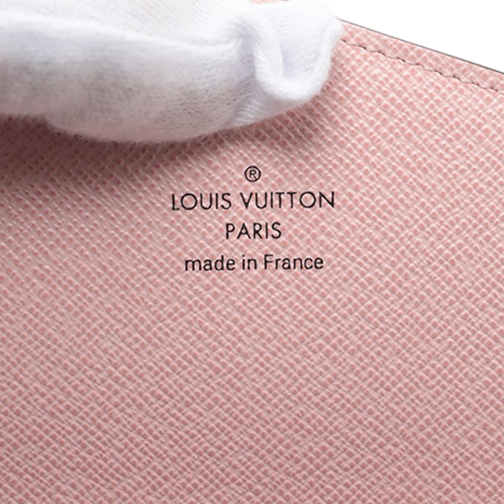 Louis Vuitton AB Louis Vuitton Brown Monogram Canvas Fabric Monogram Sarah Long Wallet France