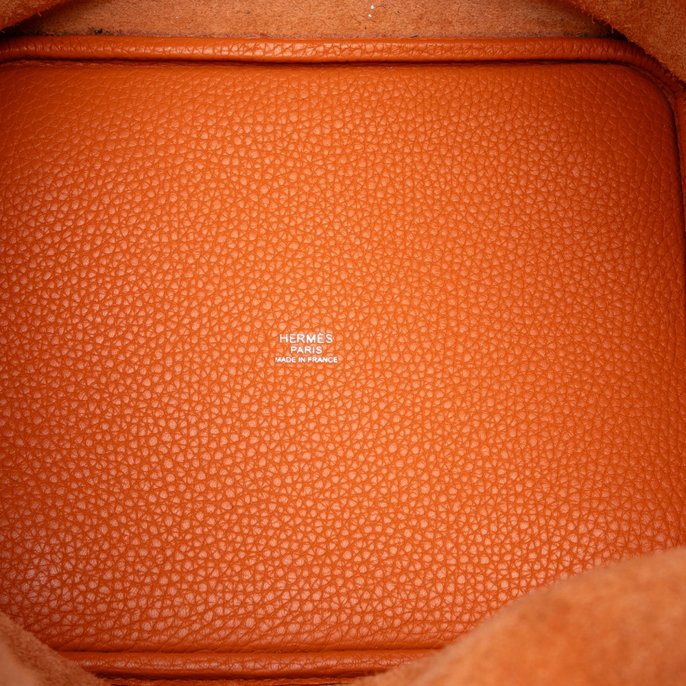Hermès Picotin 22 Leather Lock Bucket Handbag Bicolor