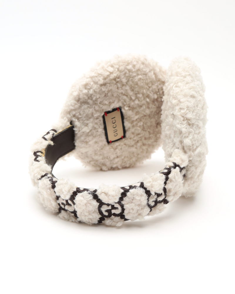 Gucci GG Fur Earmuffs