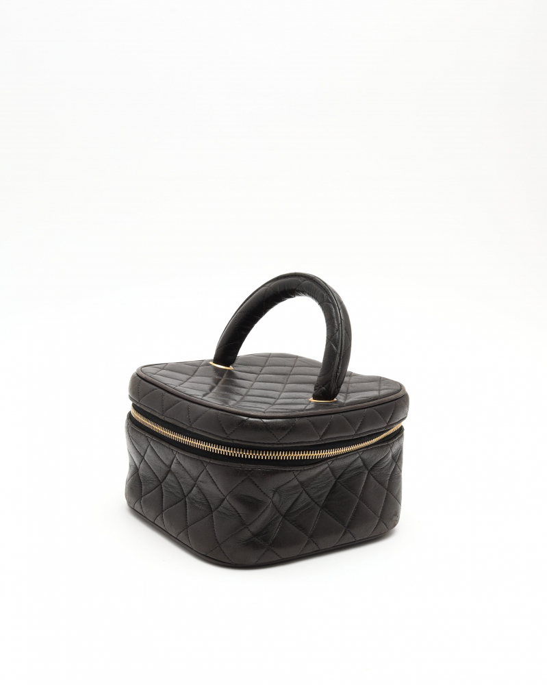 Chanel Lambskin Vanity Case