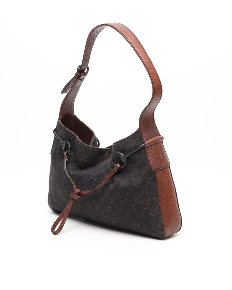 Gucci GG Horsebit Shoulder Bag