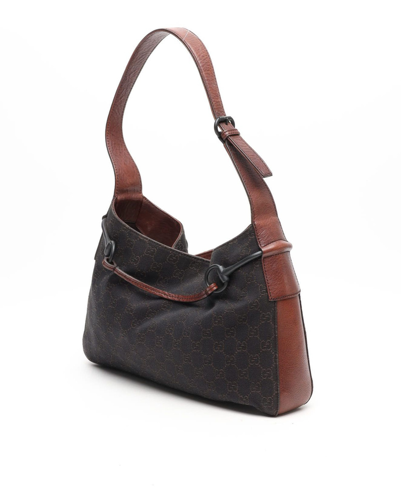 Gucci GG Horsebit Shoulder Bag