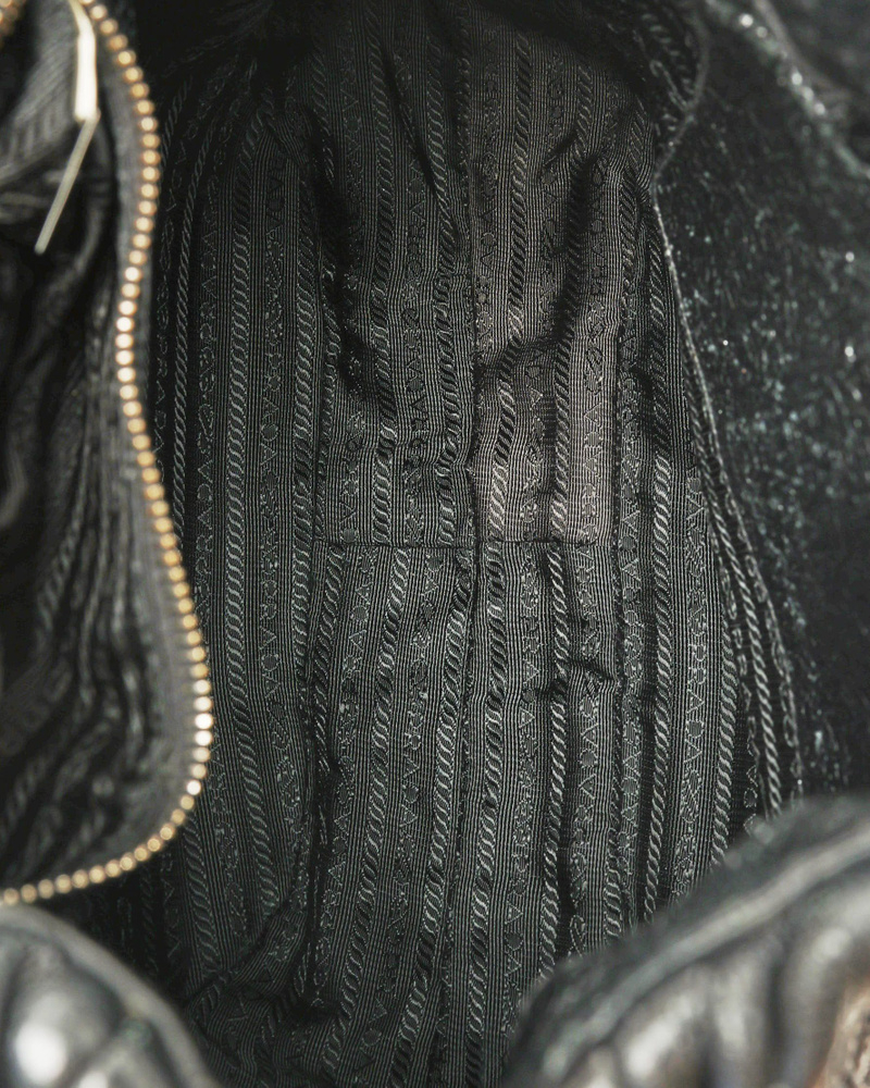 Prada Shimmery Hobo Bag