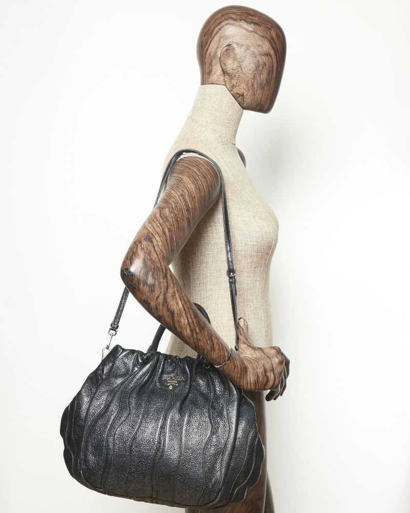 Prada Shimmery Hobo Bag