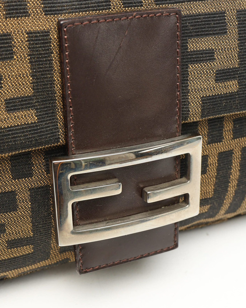 Fendi Zucca Baguette Bag