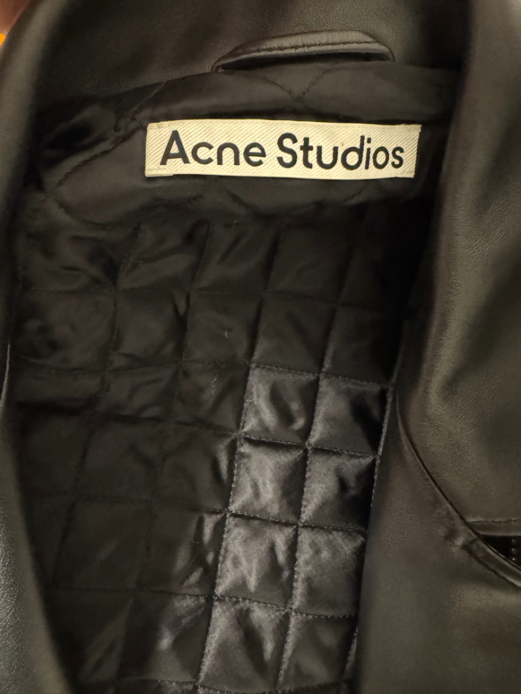 Acne Studios Biker leather jacket
